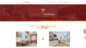  Web Alojamientos Miraflores hecha por AGUA crea y comunica
