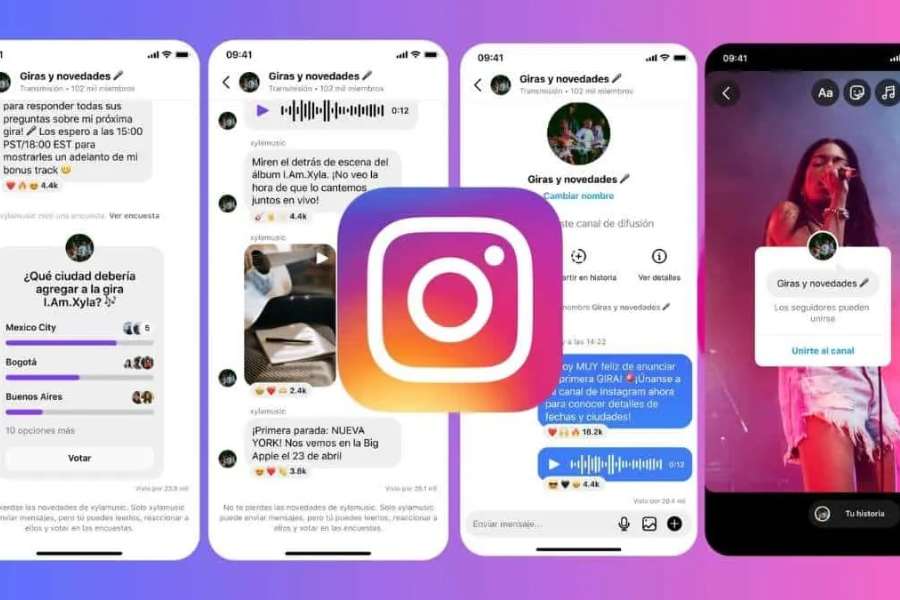 ¿Cómo podemos utilizar los canales de difusión en cuentas de Instagram para empresas?